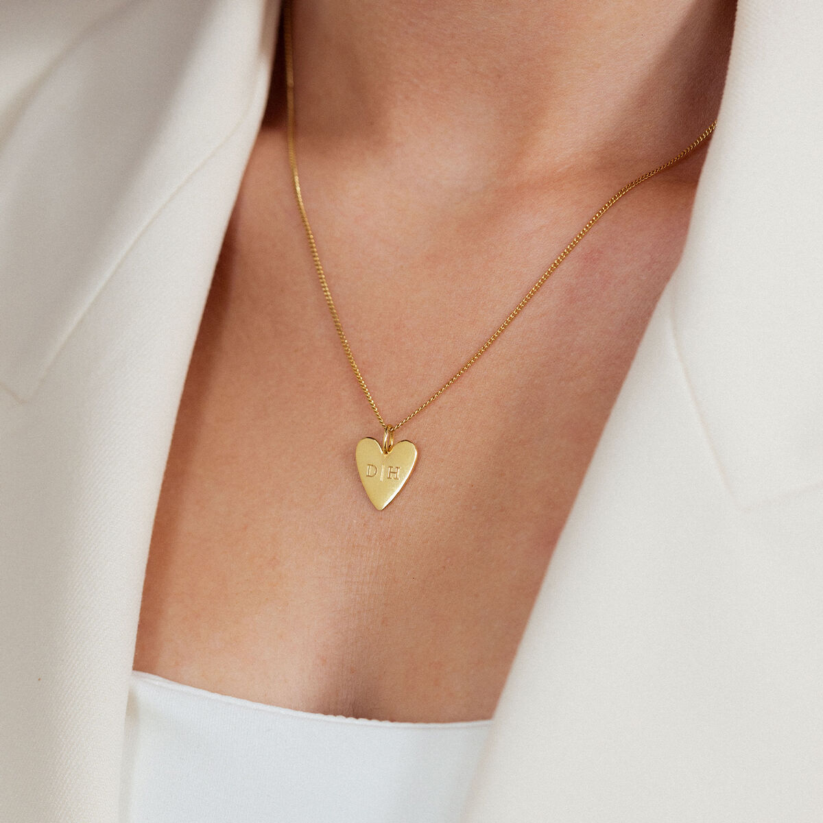 Initial Heart Kette