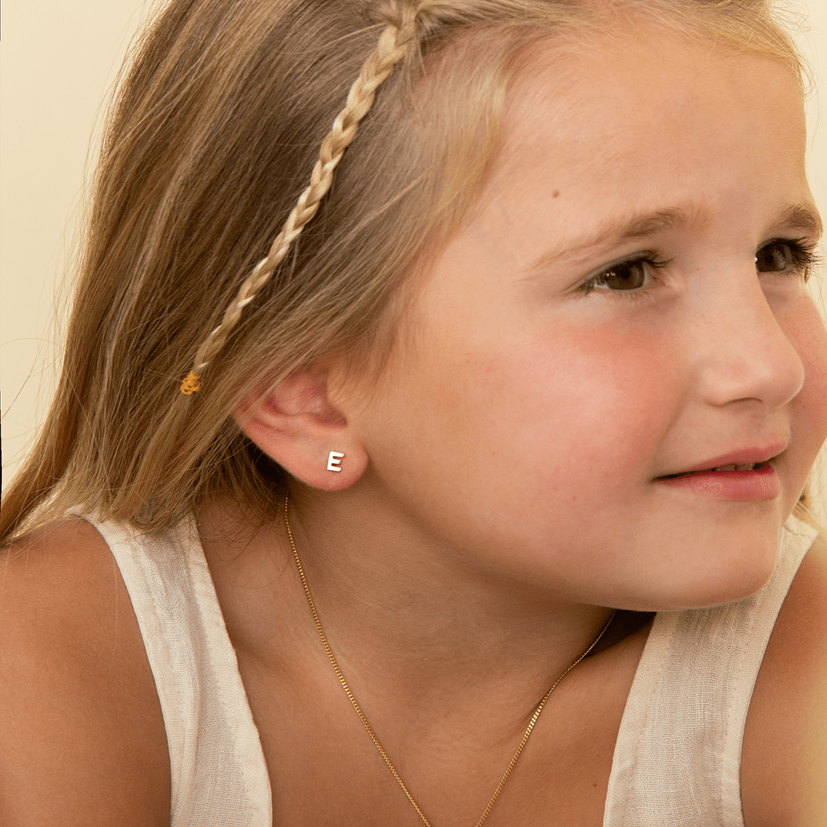 Kids Lola Letter Studs