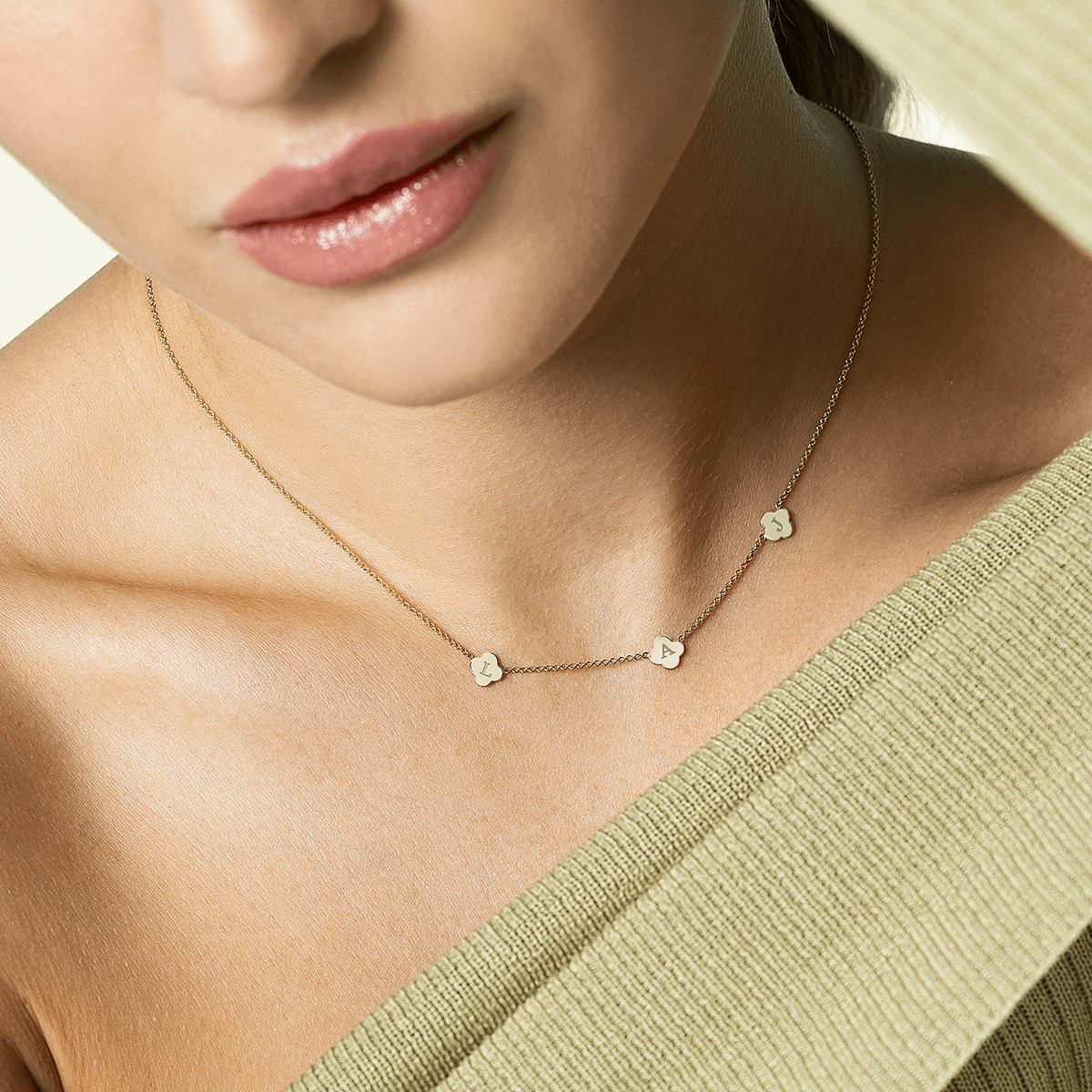 Christmas Little Clover Ketting