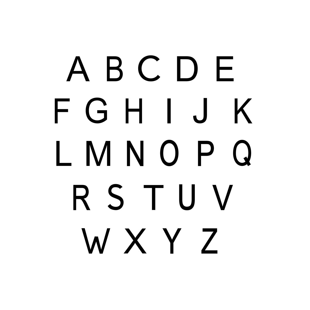 Dazzling Initial Ohrringe