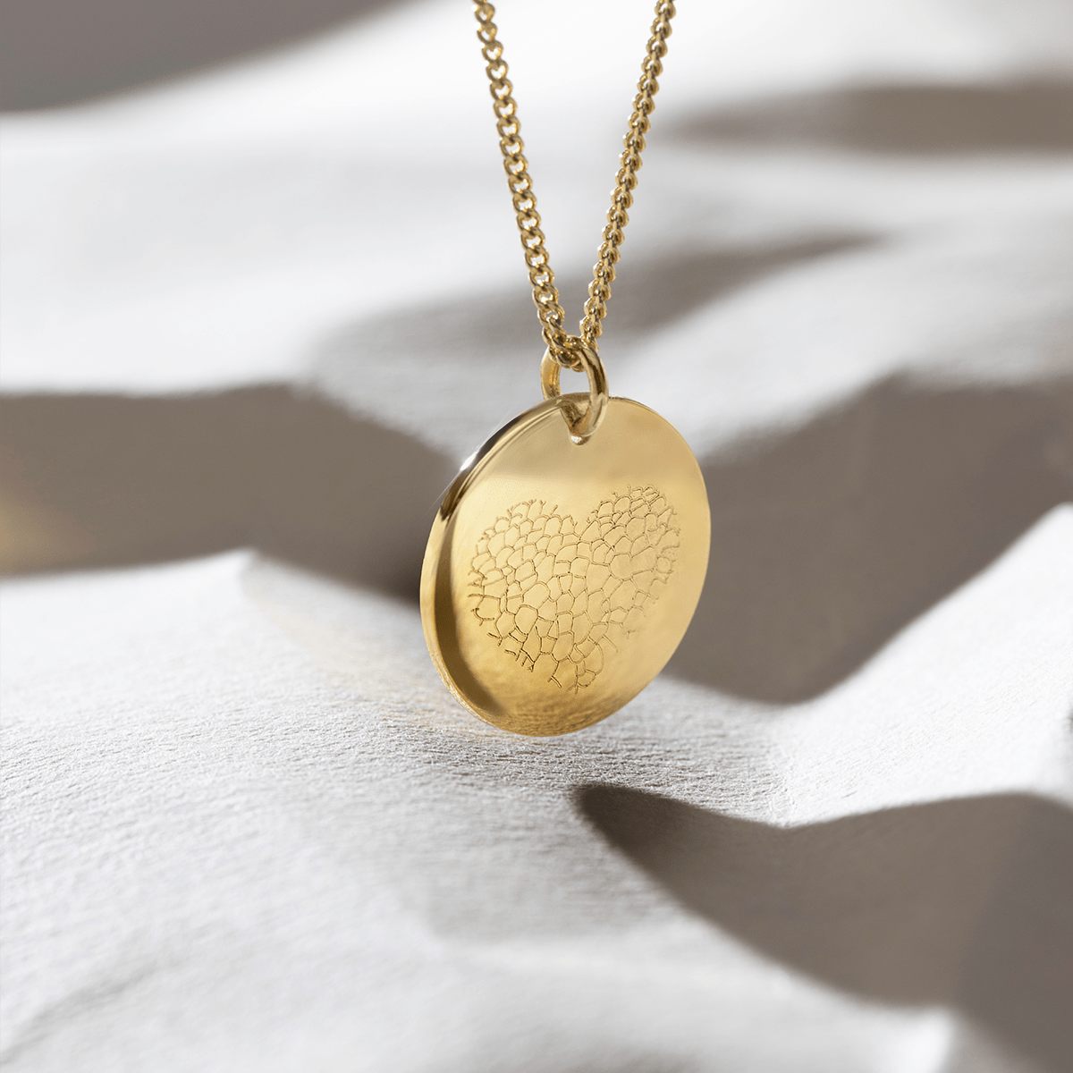 Nose Print Coin Ketting