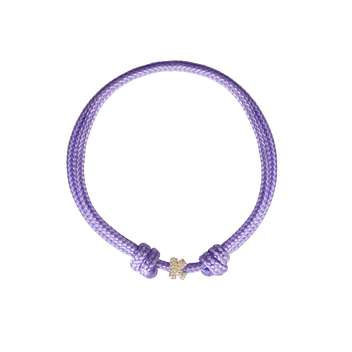 Pave Letter Armband
