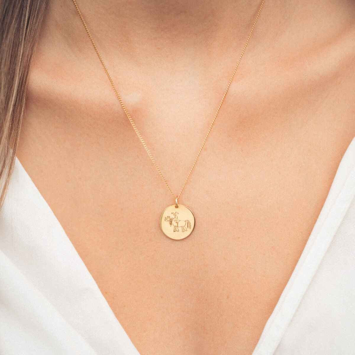 Signature Coin Necklace