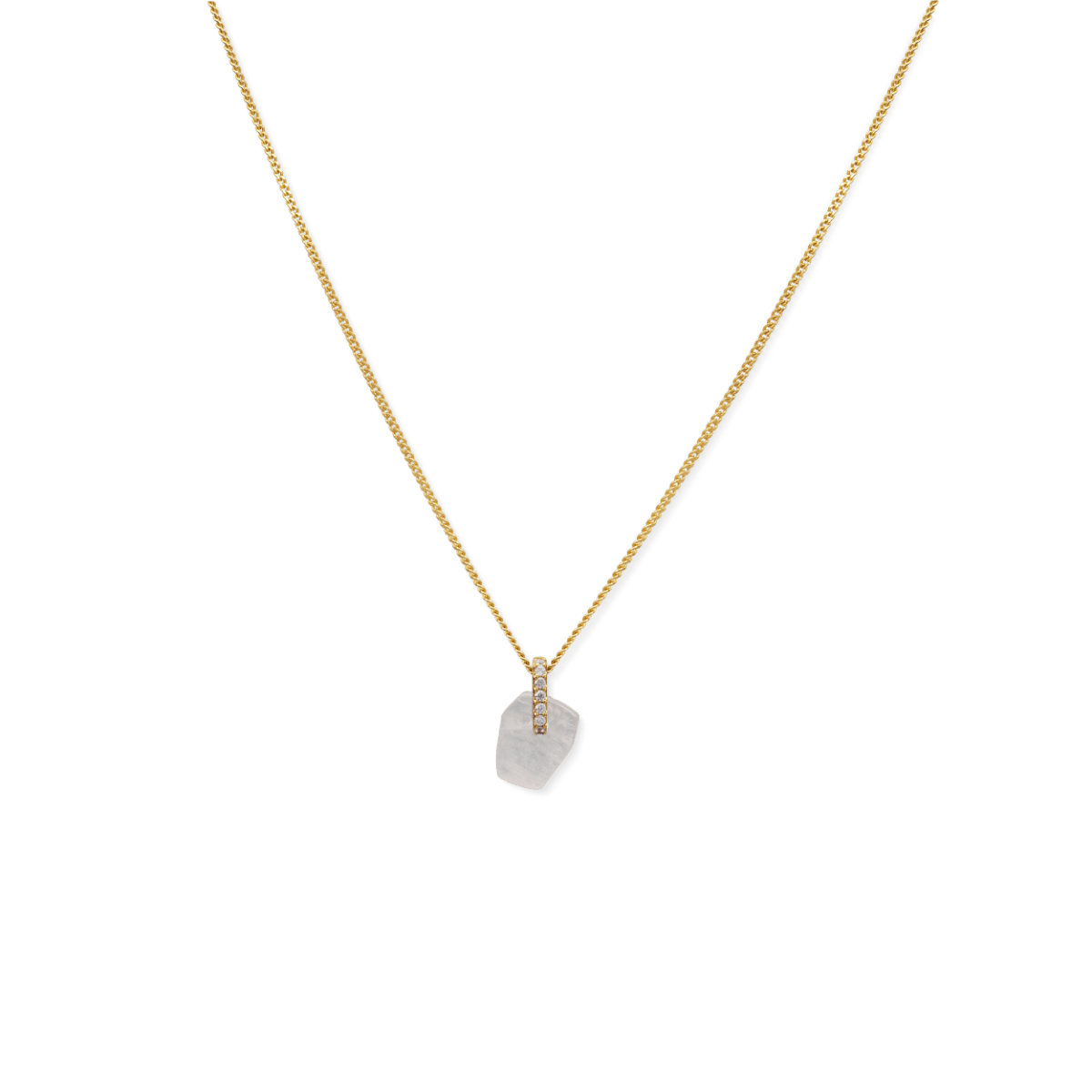 Power shop stone necklace