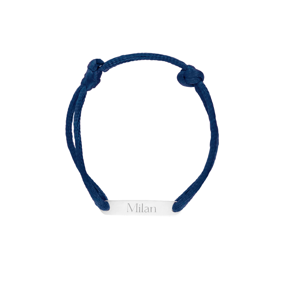 Kids Bobby Bar Text Bracelet