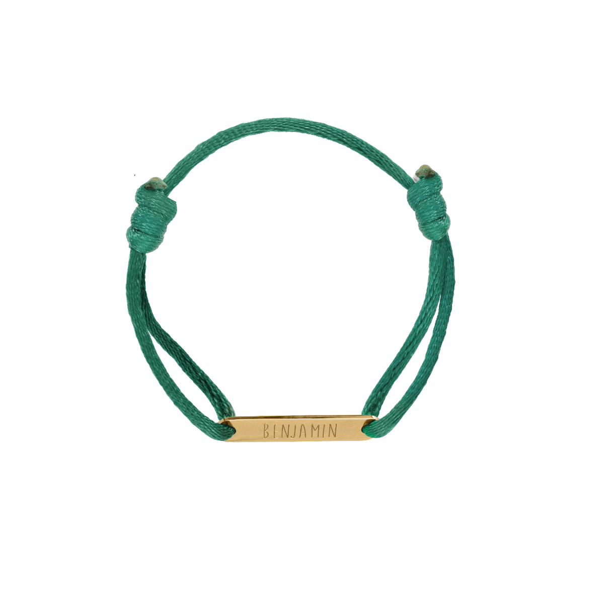 Mini Bobby Bar Text Bracelet