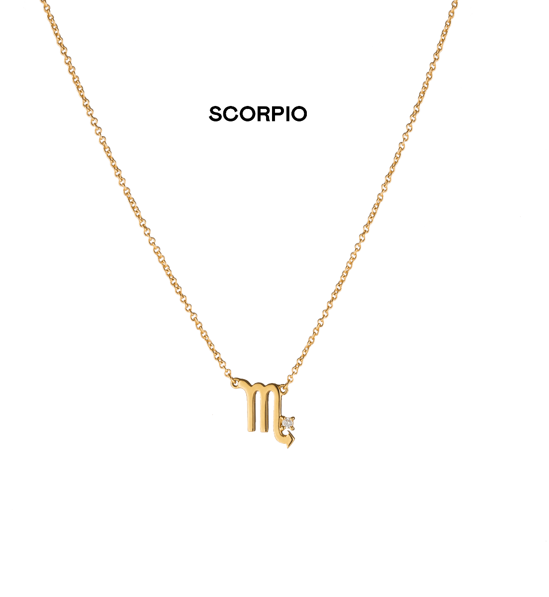 Zara Zodiac Diamond Necklace