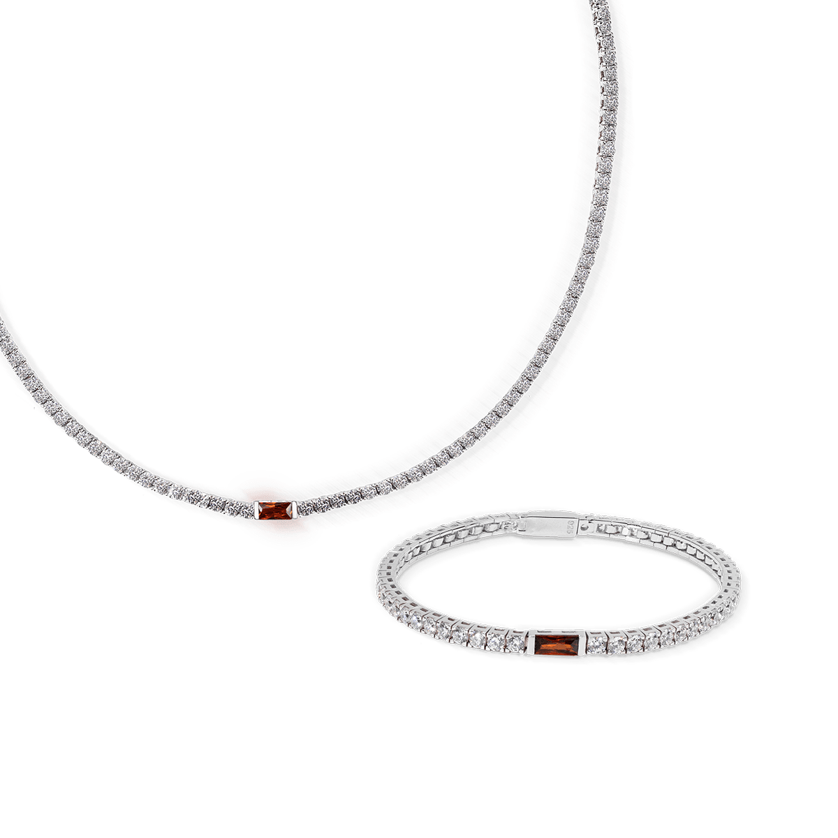Tennis Single Birthstone Set