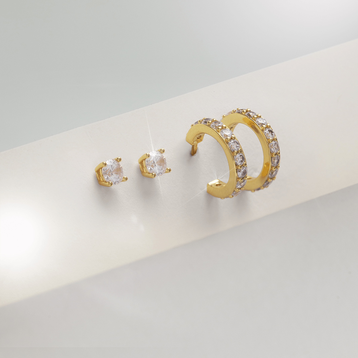 Birthstone Ohrring Set