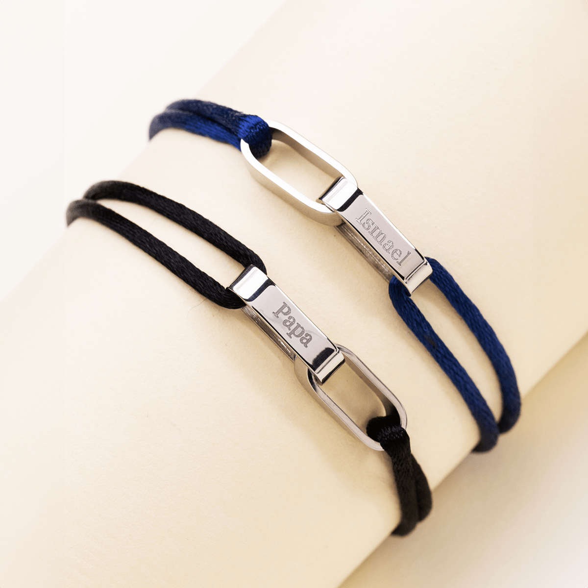 Men Connected Cord Armband