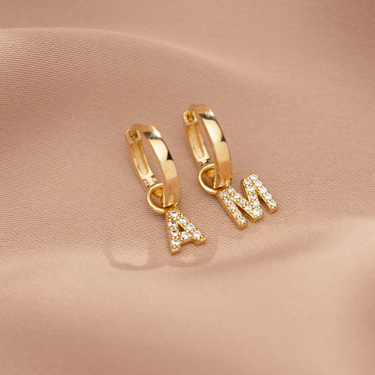 Lexi Letter Earrings