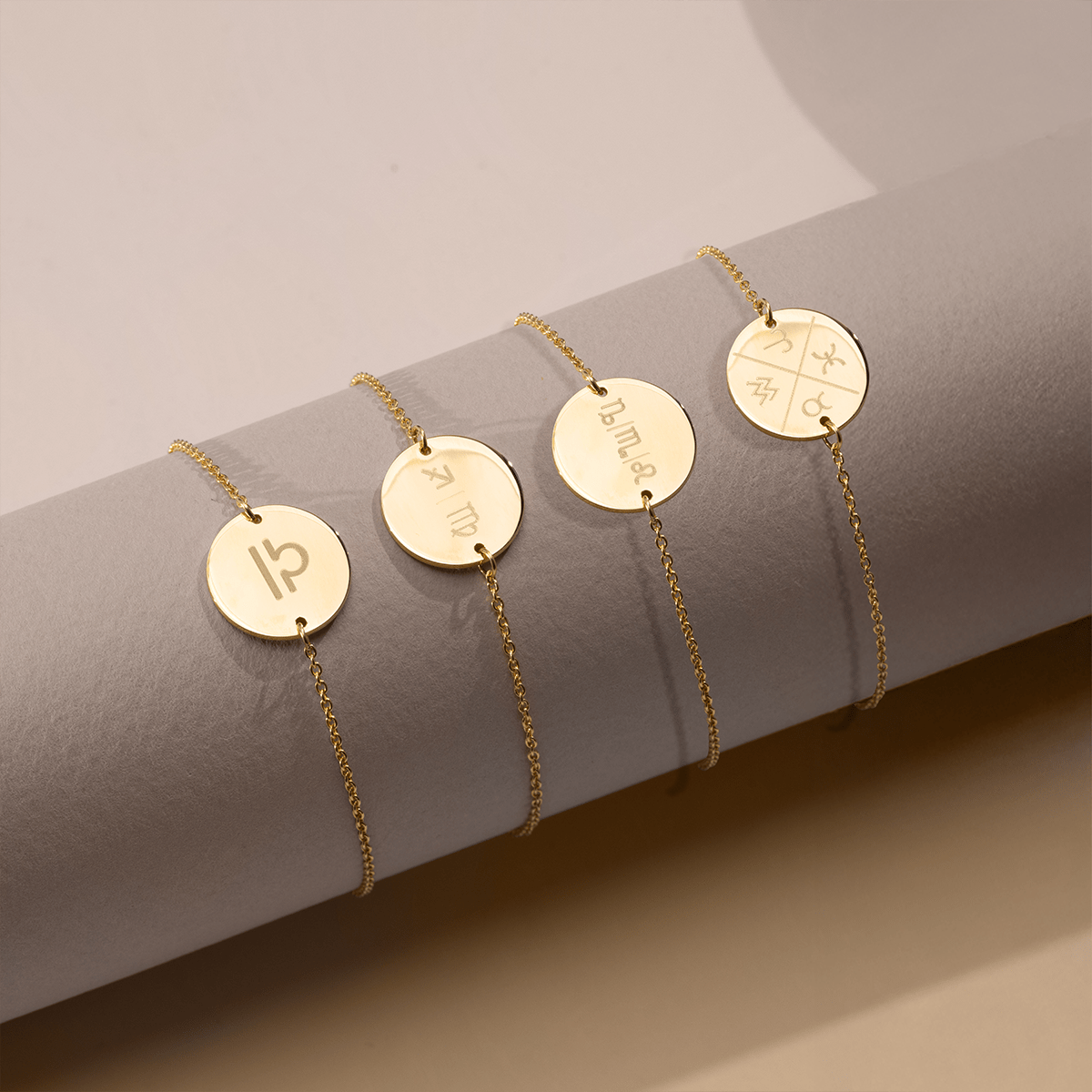 Zodiac Coin Bracelet