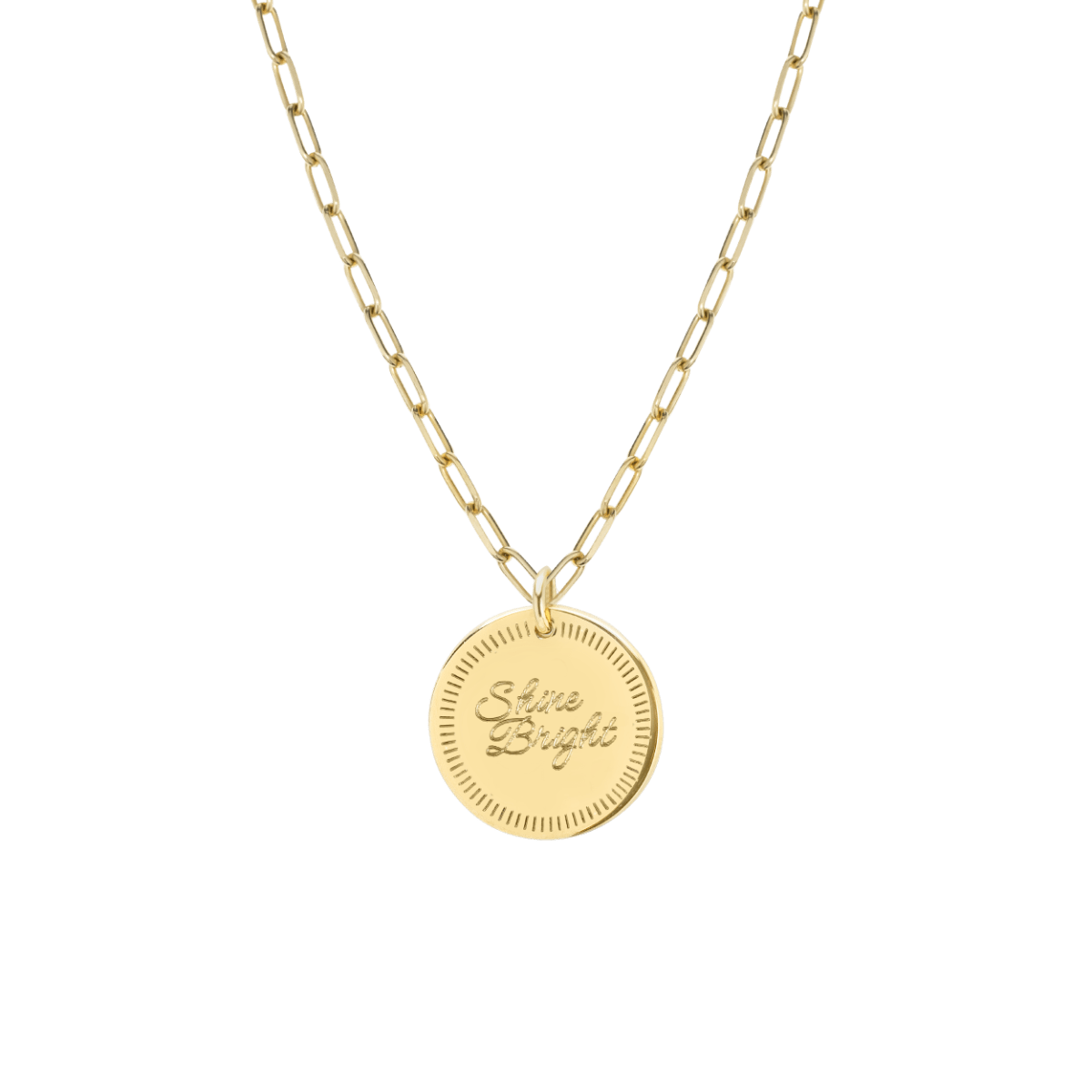 Fighter Coin Necklace