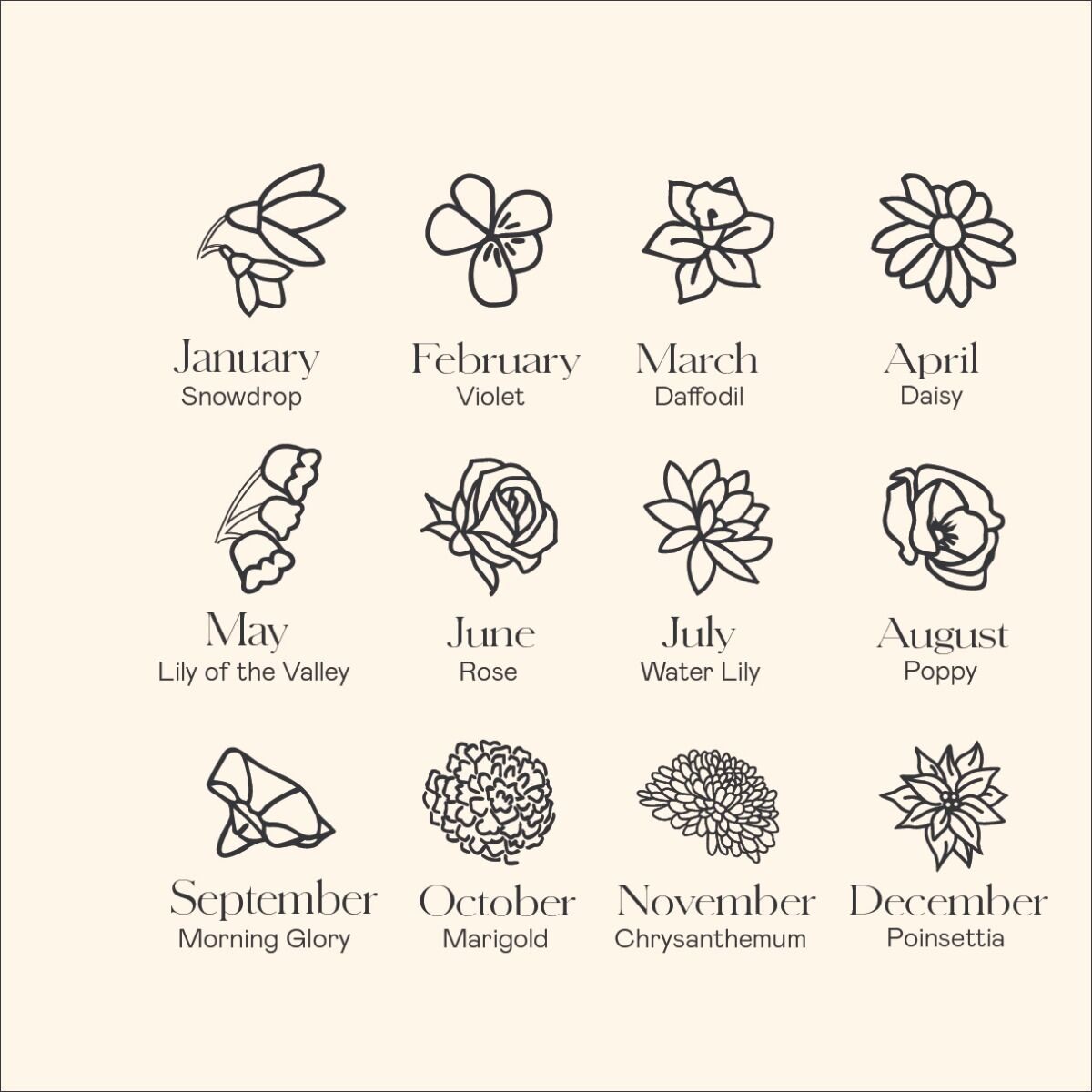 Silhouette Linie Münze Kette