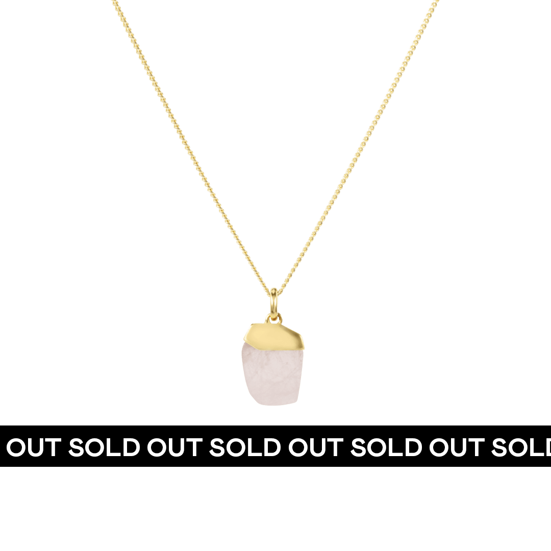 Power Of Rose Quartz Necklace