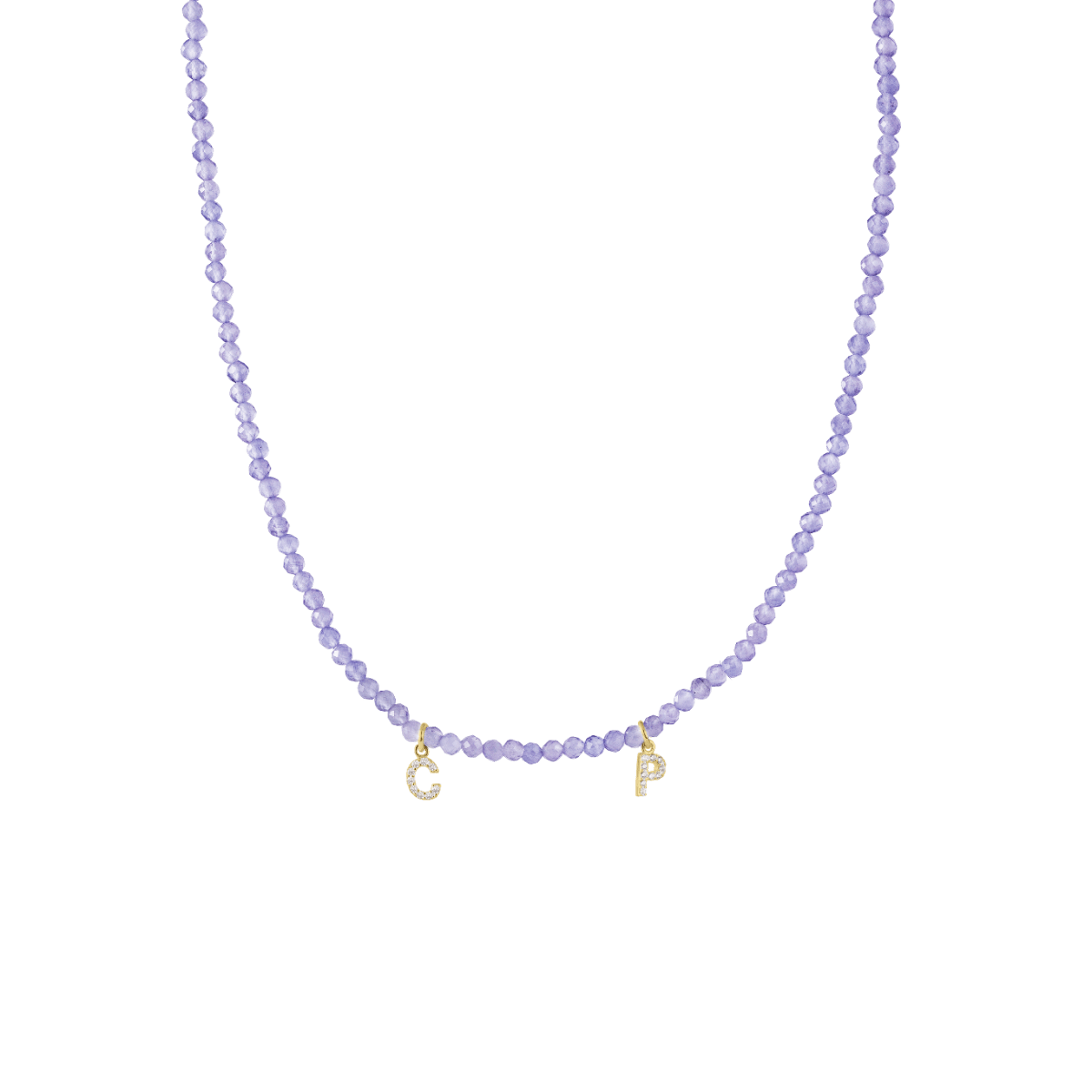 Bunt Perlen Buchstaben Kette