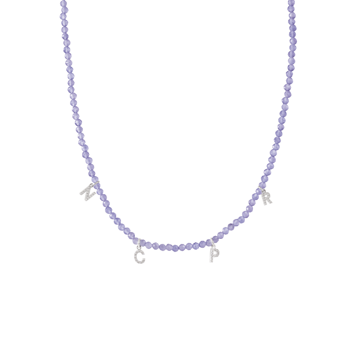 Bunt Perlen Buchstaben Kette