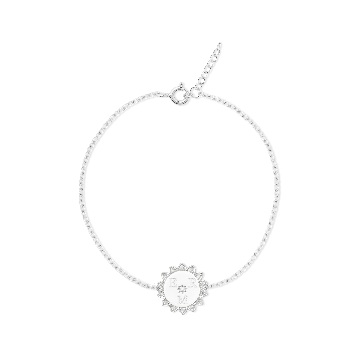 SS23: Sammy Sunflower Initial Bracelet
