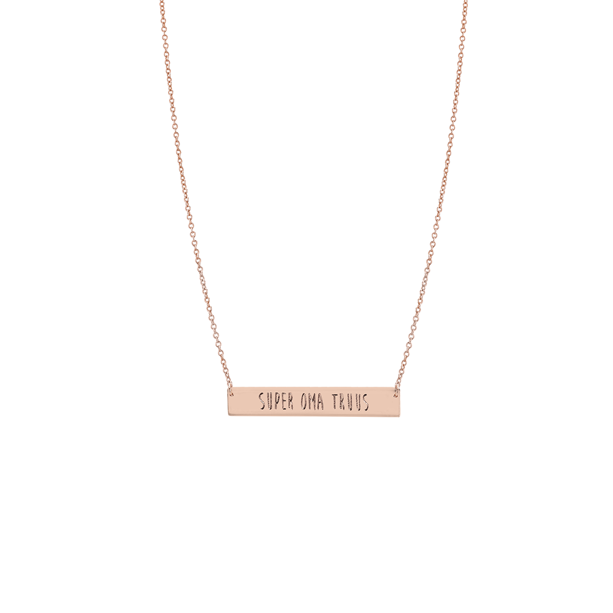 Geheimnis Bar Kette Gold