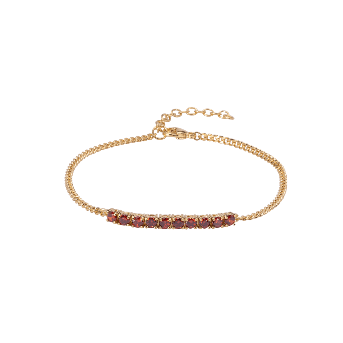 Tennis Birthstone Bracelet