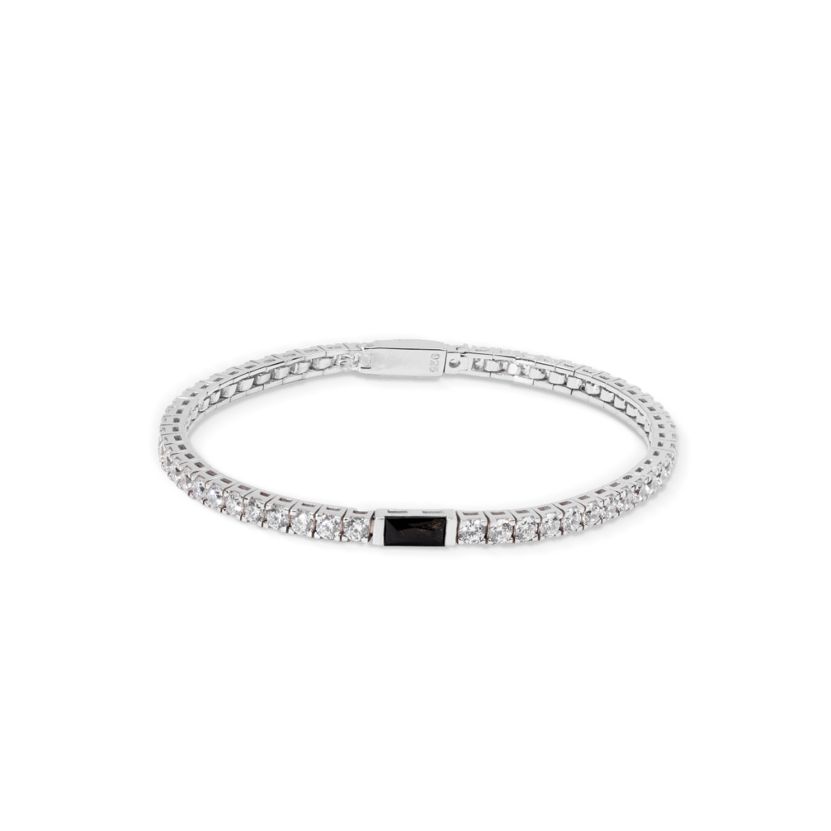 Tennis Single Birthstone Bracelet