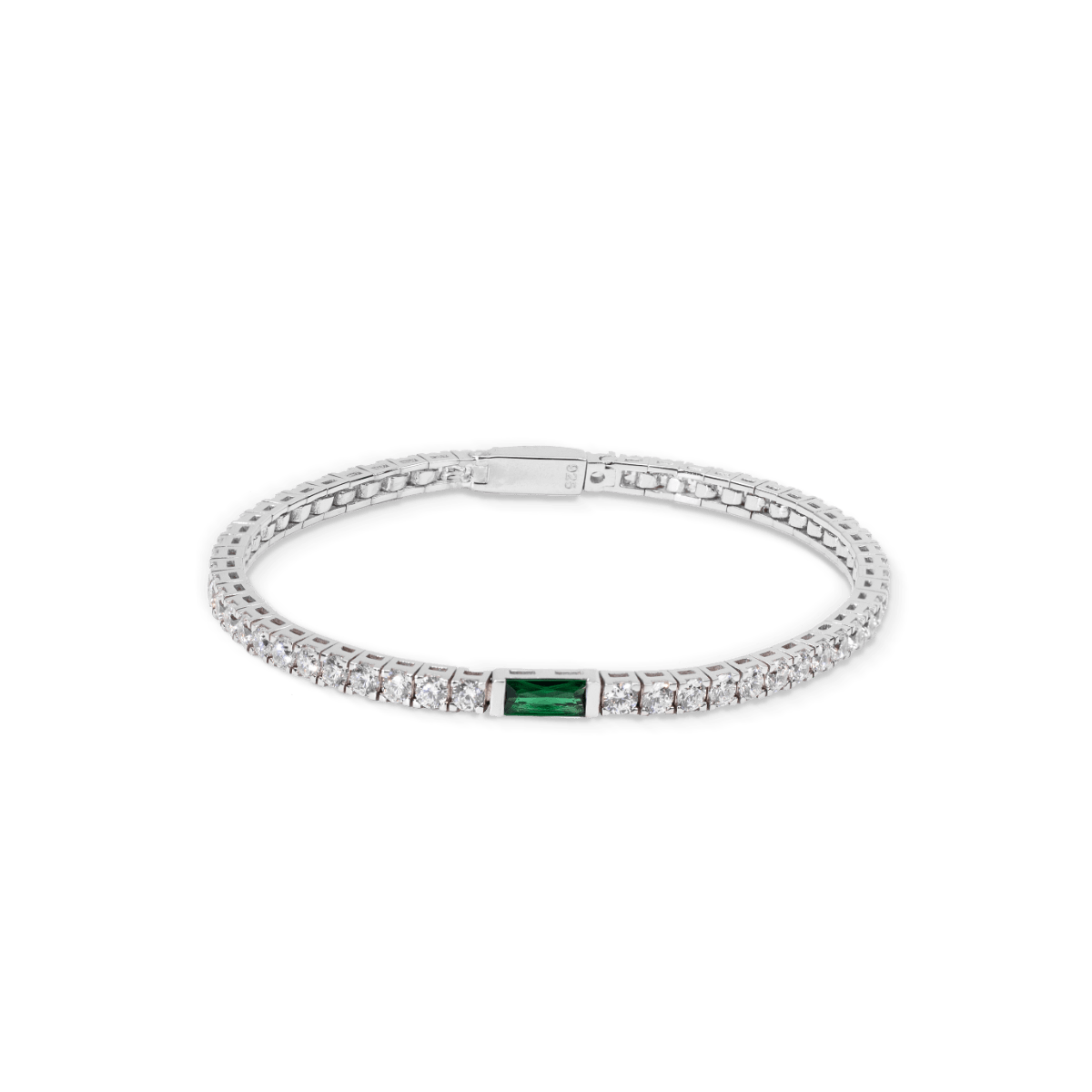 SS24 Tennis Single Birthstone Bracelet