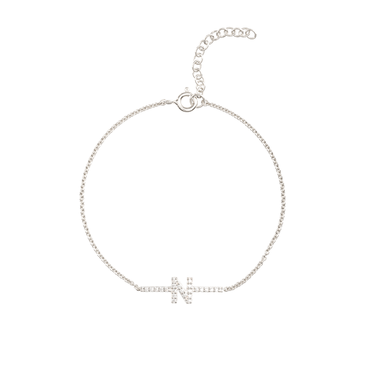 Tennis Letter Bracelet