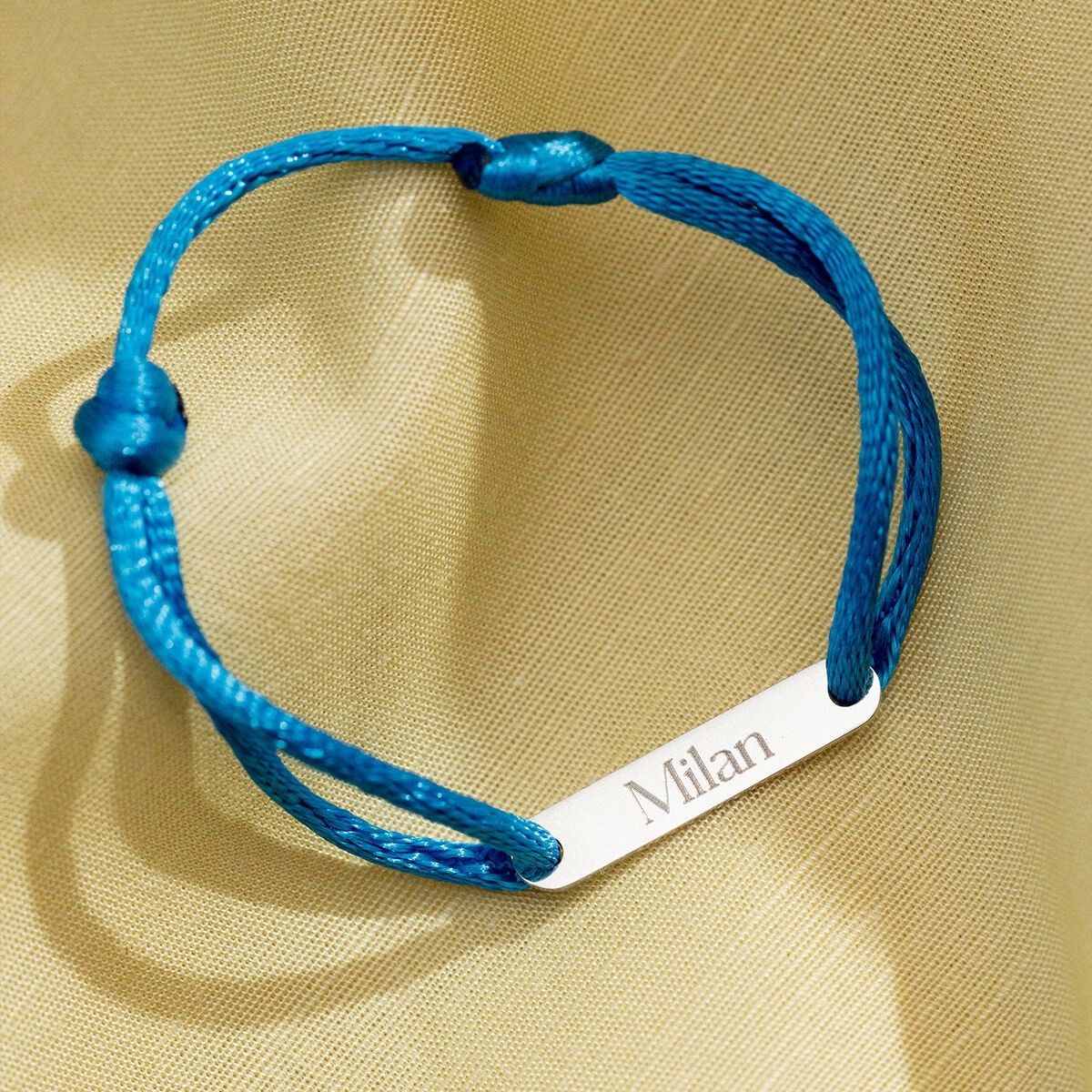 Mini Bobby Bar Text Bracelet