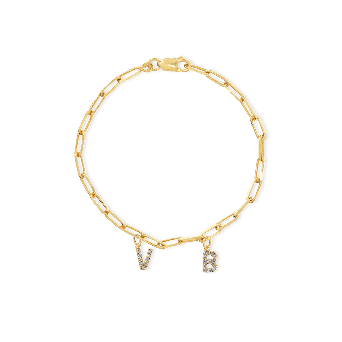 Charlotte Chain ﻿Letter Armband