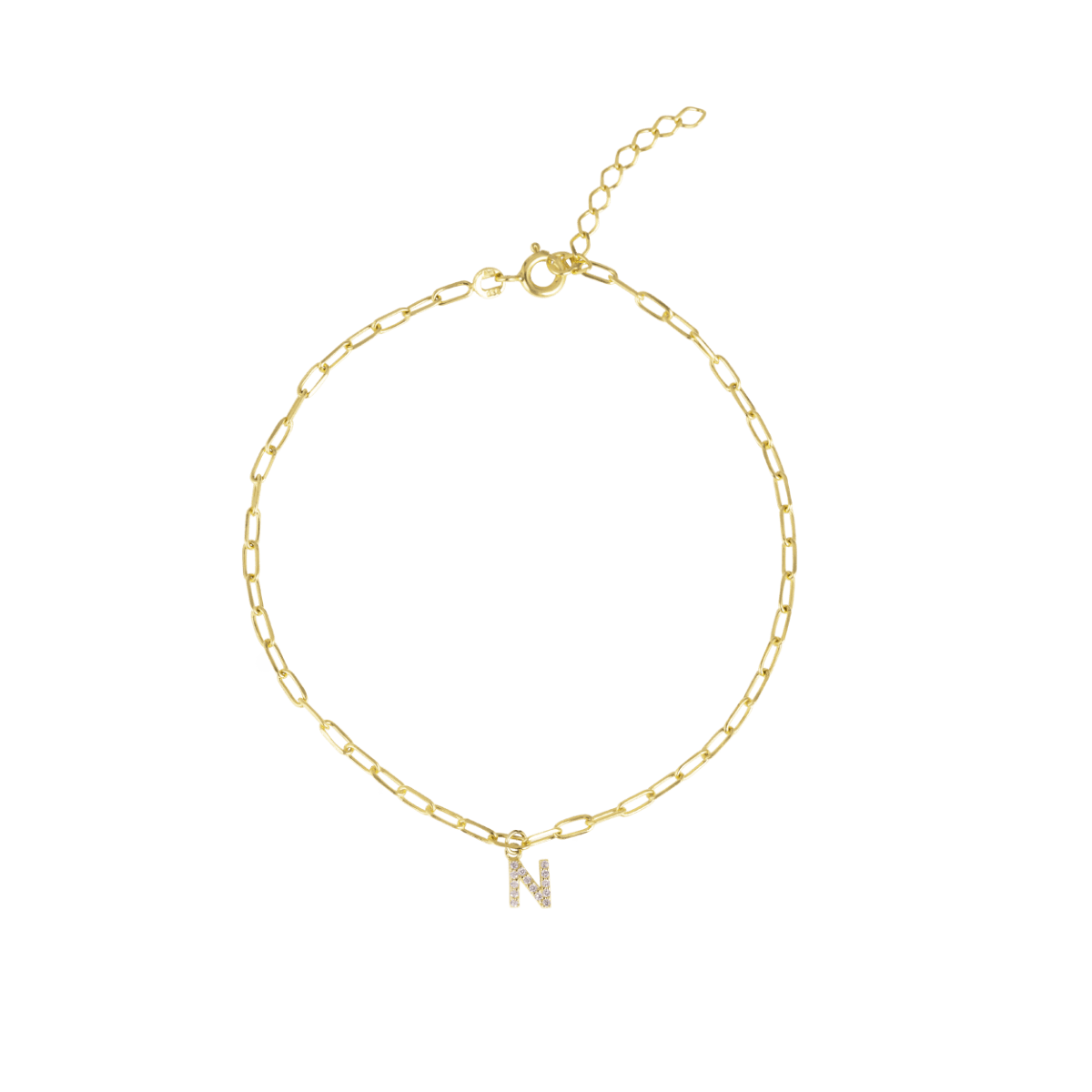 Charlotte Chain Letter Enkelband