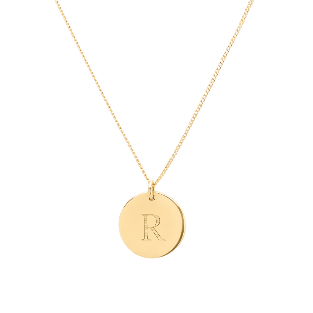 Moon Initial Coin Ketting