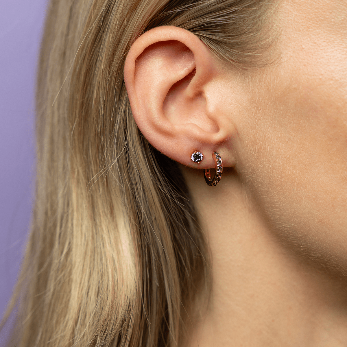 Birthstone Oorbellen