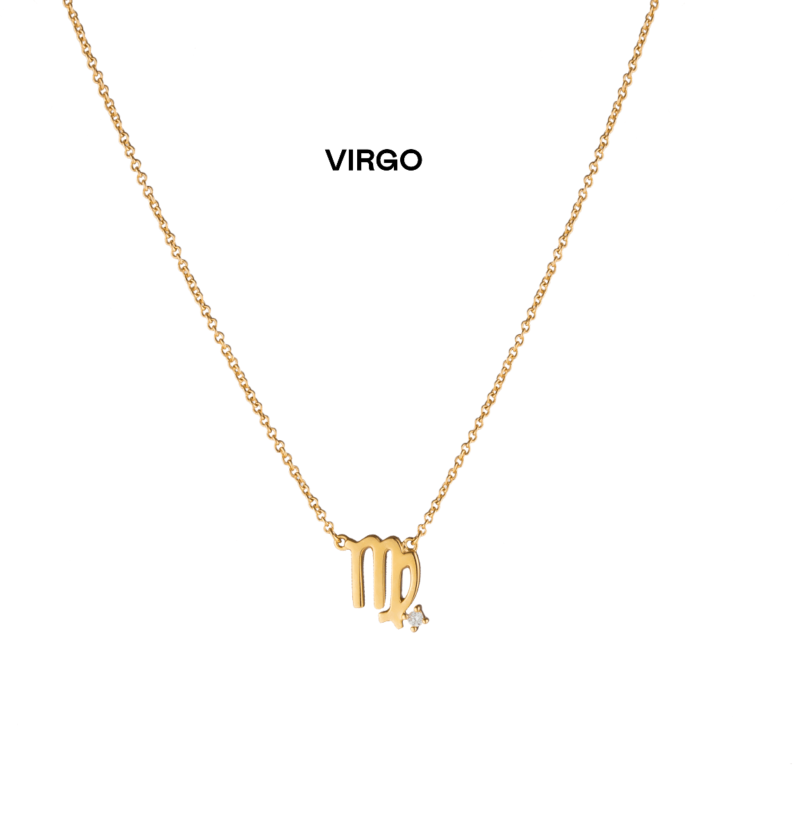 Zara Zodiac Diamond Necklace