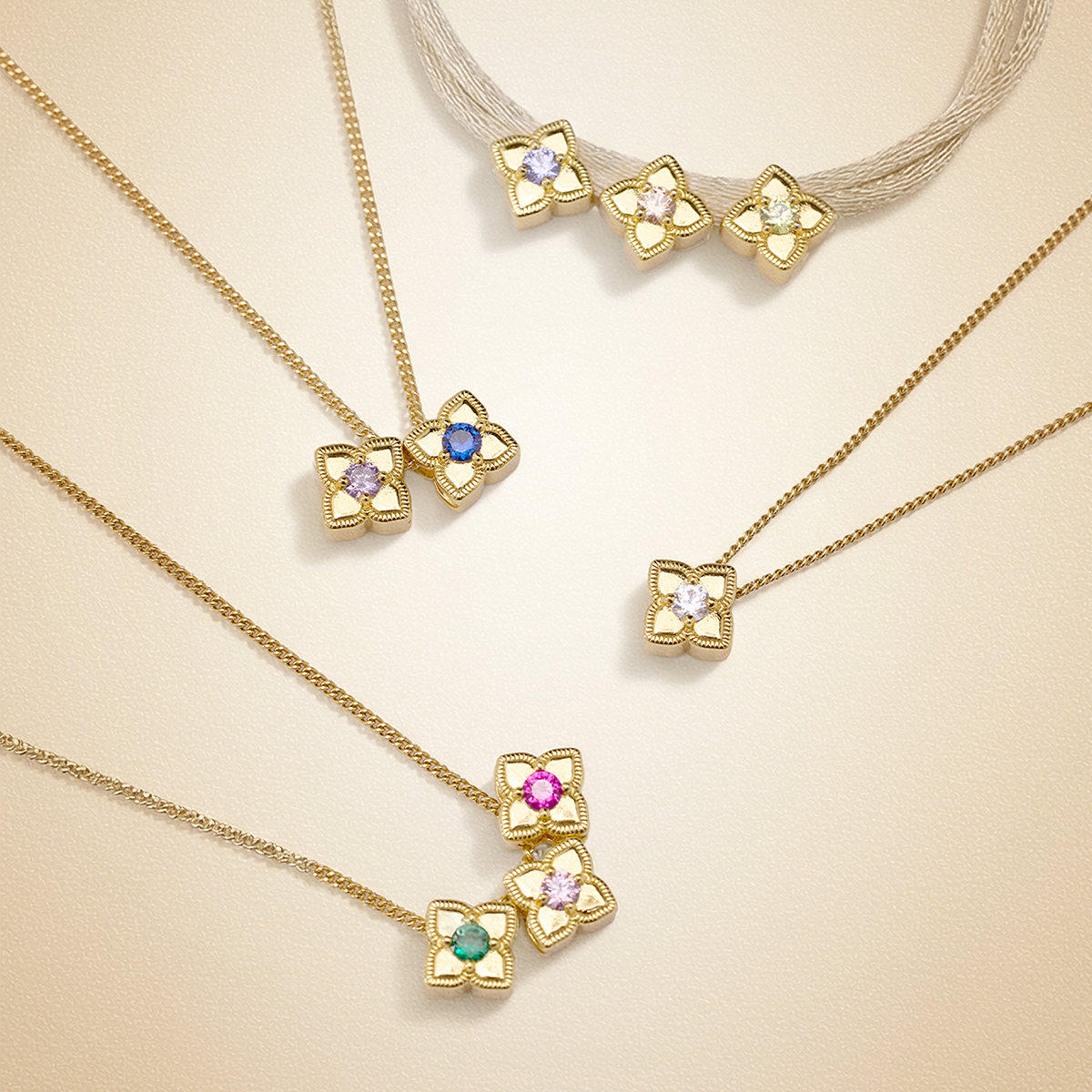 Blühendes Geburtsstein Set