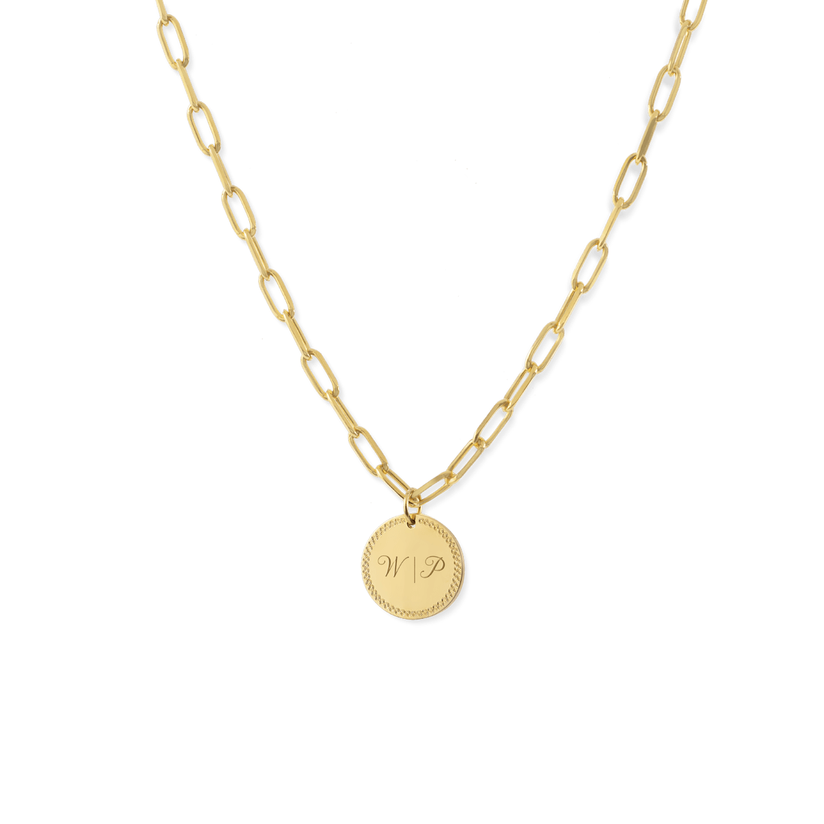 Chelsy Chain Coin Necklace