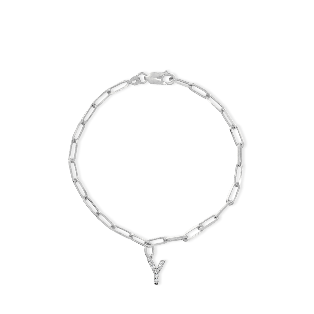 Charlotte Chain ﻿Letter Bracelet