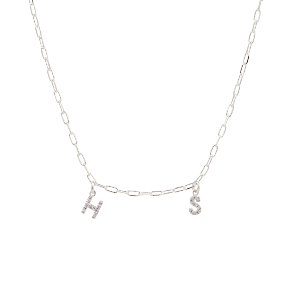 Tiny Charlotte Chain Letter Kette