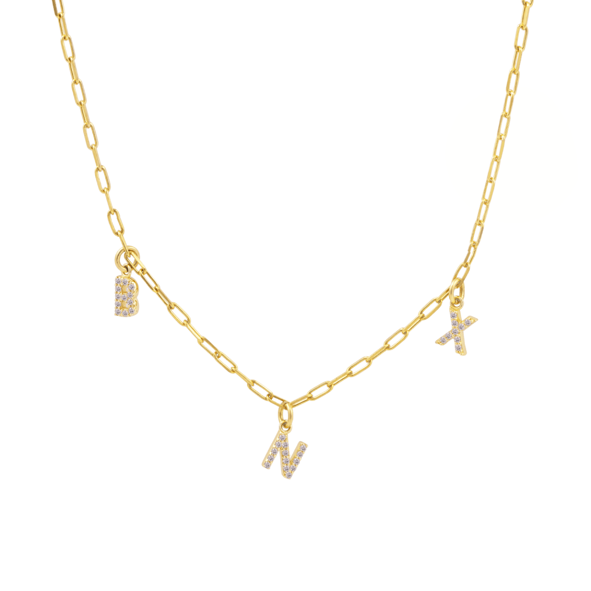 By charlotte discount letter necklace