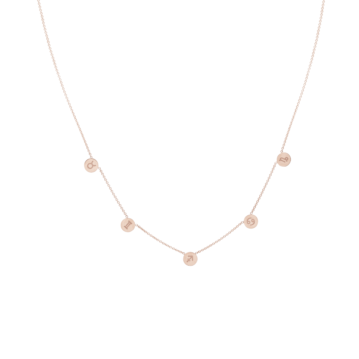Little Zodiac Coin Necklace