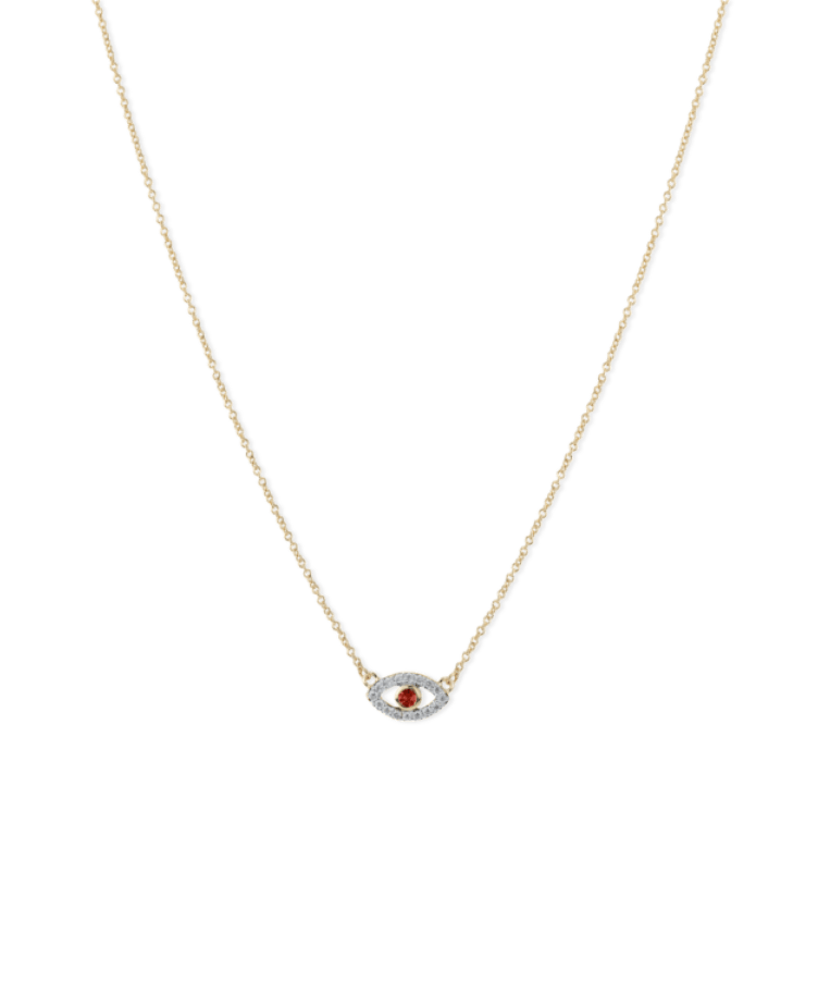 Birthflower Coin Ketting