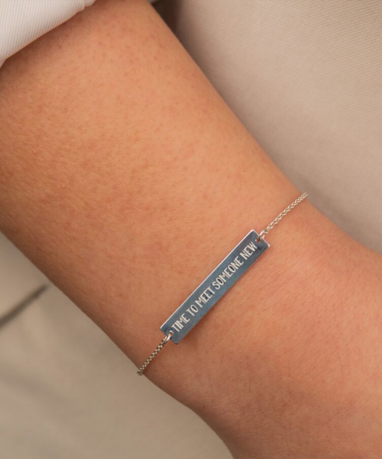 Tell A Secret Bar Bracelet