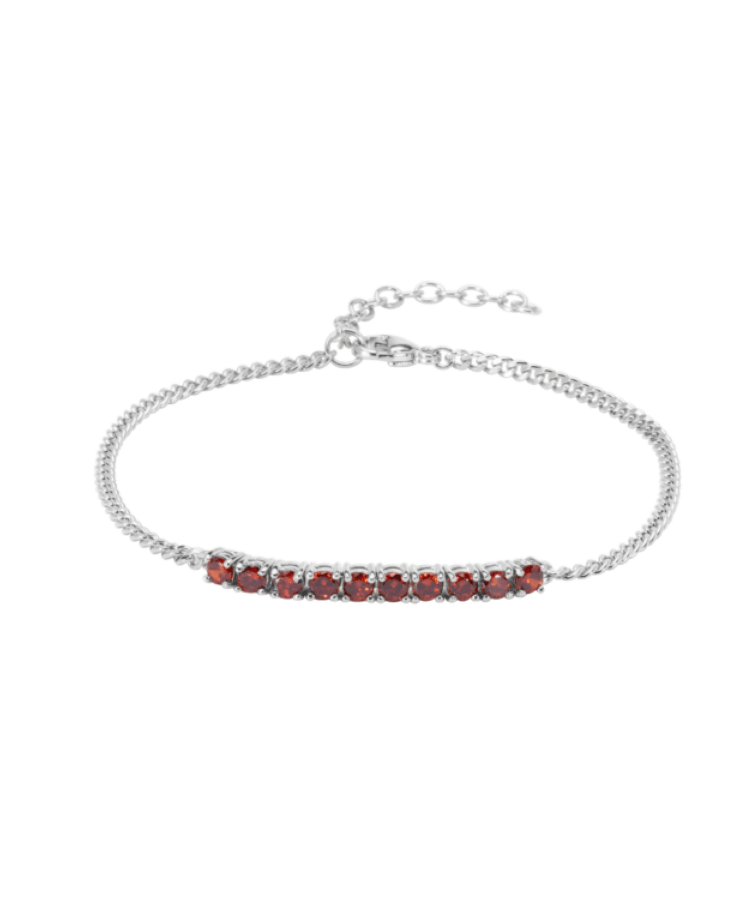 SS24 Tennis Birthstone Armband