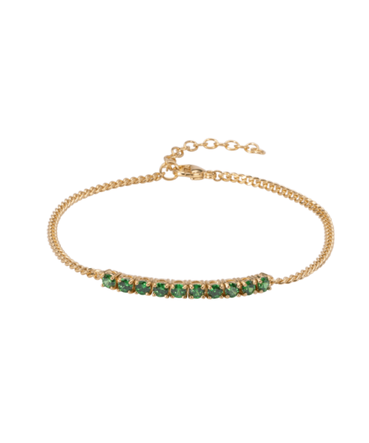 Tennis Letter Bracelet