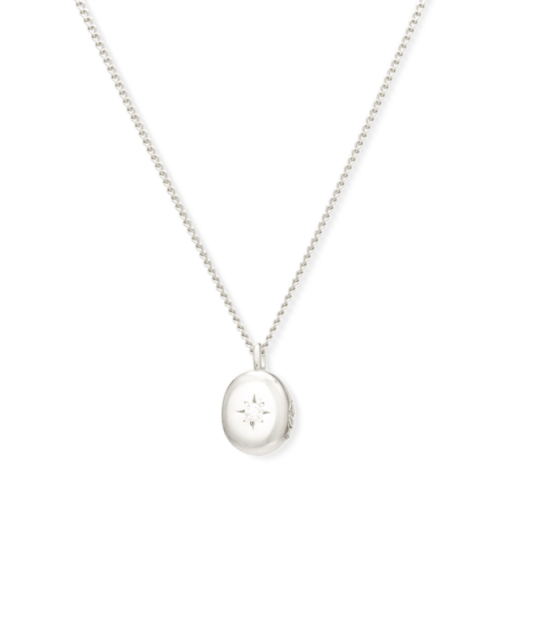 Ash Oval Ketting