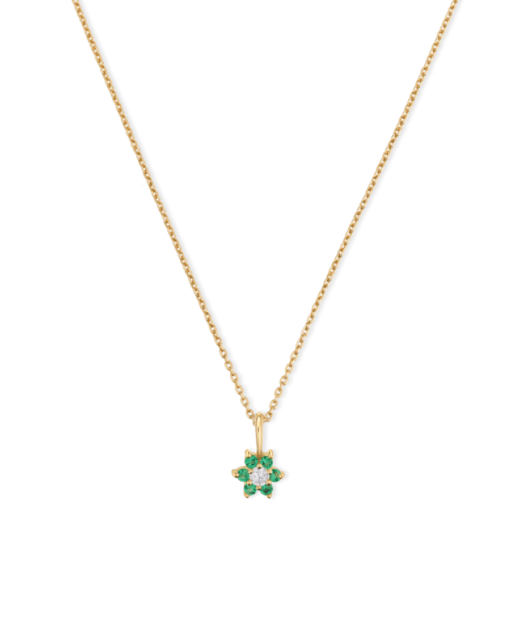 Flora Flower Birthstone Ketting