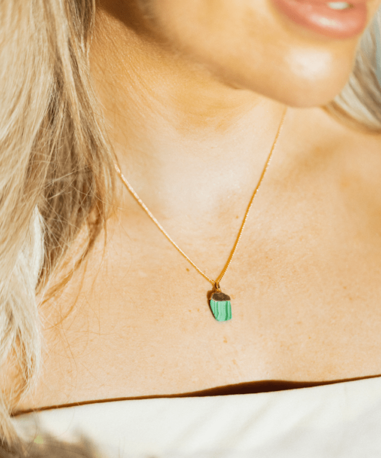 Power Of Malachite Necklace