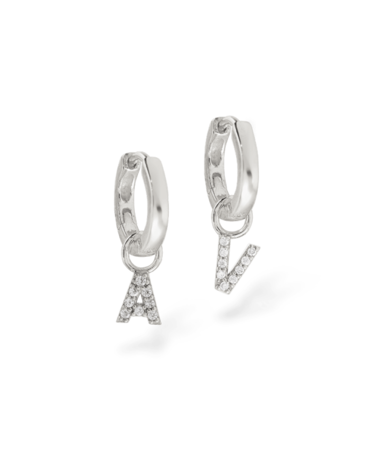 Lexi Letter Earrings