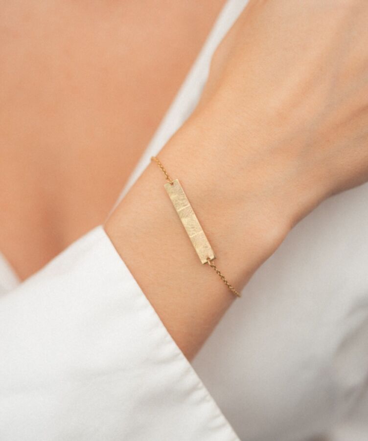 Fingerprint Bar Armband Deluxe
