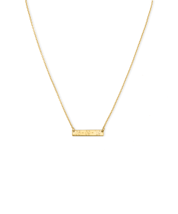 Kids Initial Coin Necklace