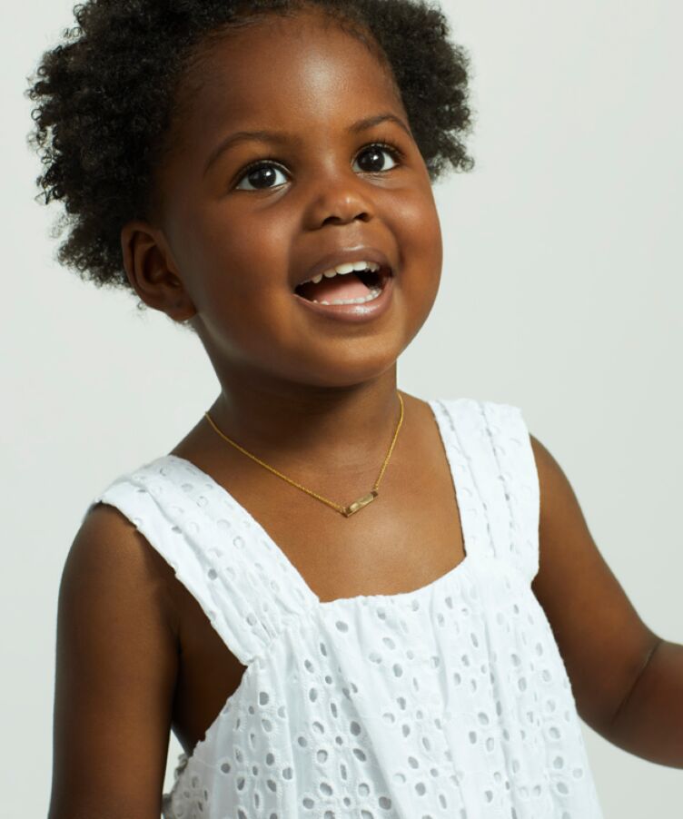 Kids Fingerprint Bar Ketting